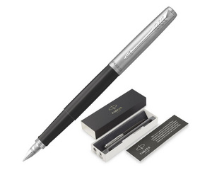 Ручка перьевая Parker Jotter Original Black синяя (артикул производителя R2096894)